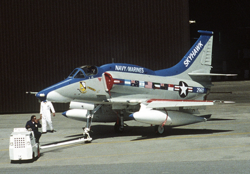 Illustration for article titled The Tale Of When A Marine Mechanic Stole An A-4 Skyhawk For A Joyride Over California